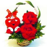 Duo de Rosas Colombianas com Chambinho