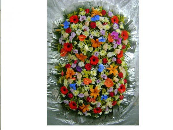 Coroa de Flores Dupla